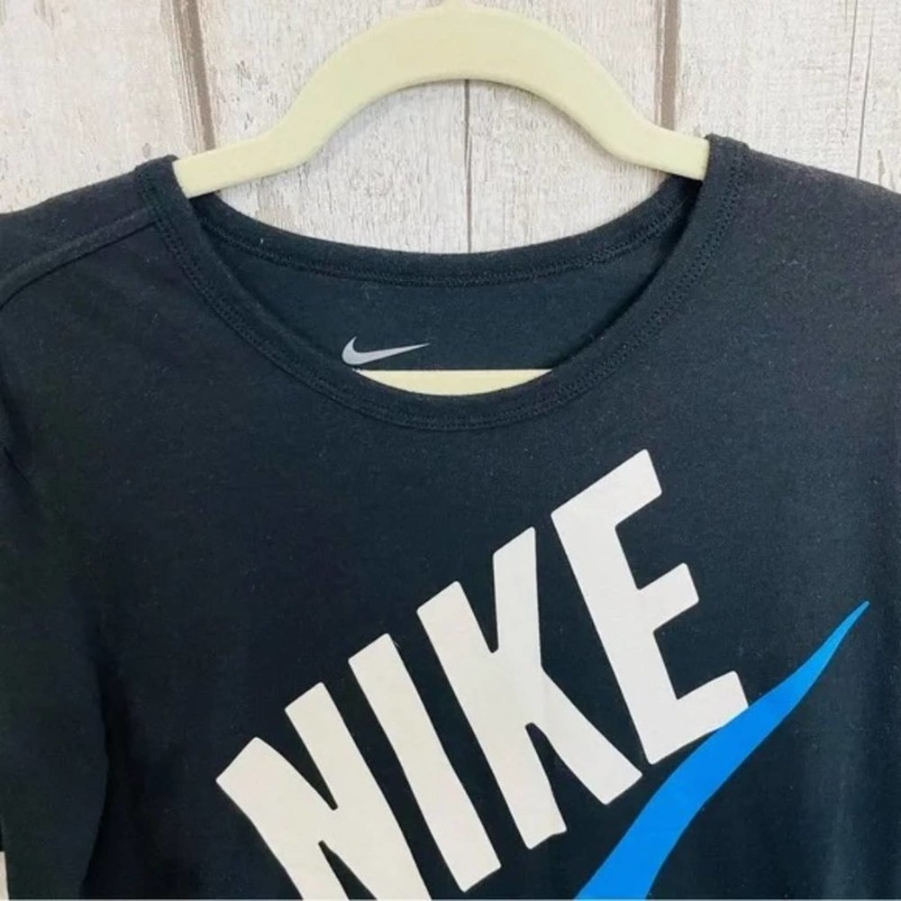 Nike - Vintage Blue Woosh Logo Tee - Picture 4 of 5